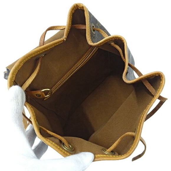 LOUIS VUITTON Brown Monogram Backpack - Picture 6 of 15